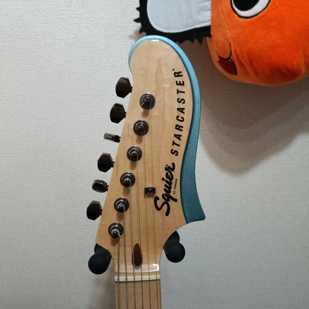 Squier Starcaster ブルーエレキギター