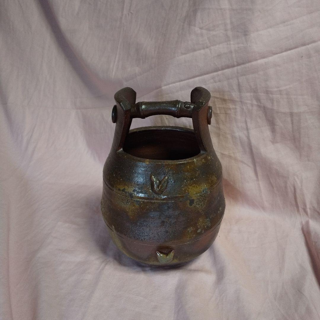 備前焼 小西陶古 花生け