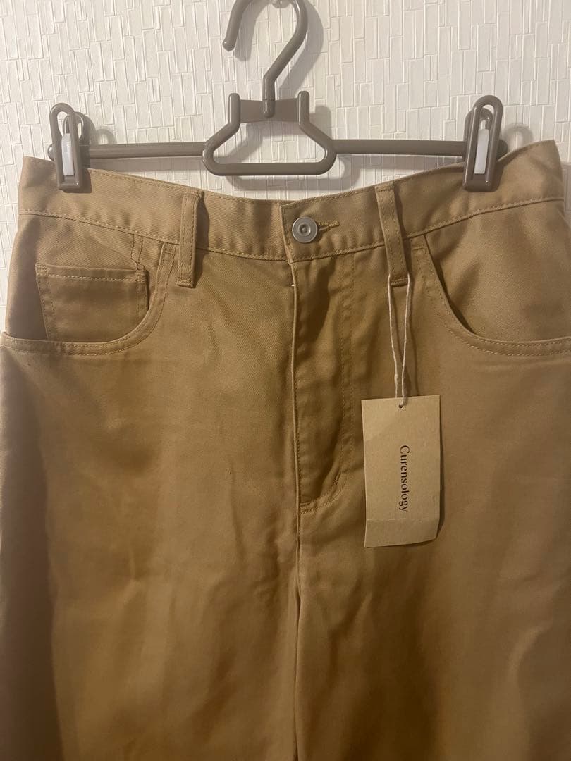 新品未使用 Curensology カレンソロジー チノカーヴィーパンツ 40