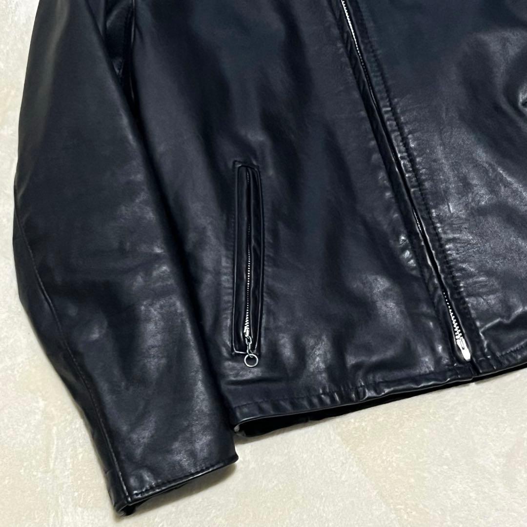 極美品✨Schott シングルライダース 141 ボアライナー付き 黒 38