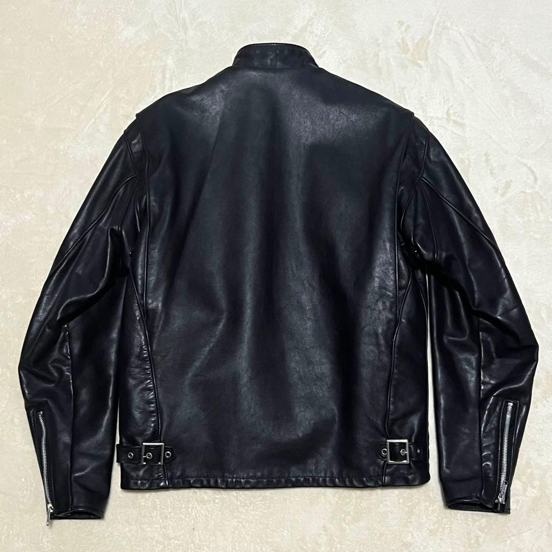 極美品✨Schott シングルライダース 141 ボアライナー付き 黒 38