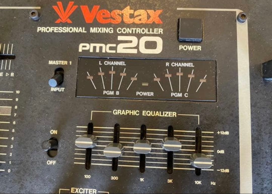 DJミキサー　VESTAX PMC-20