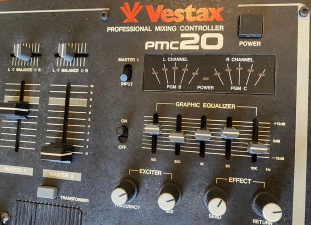 DJミキサー　VESTAX PMC-20
