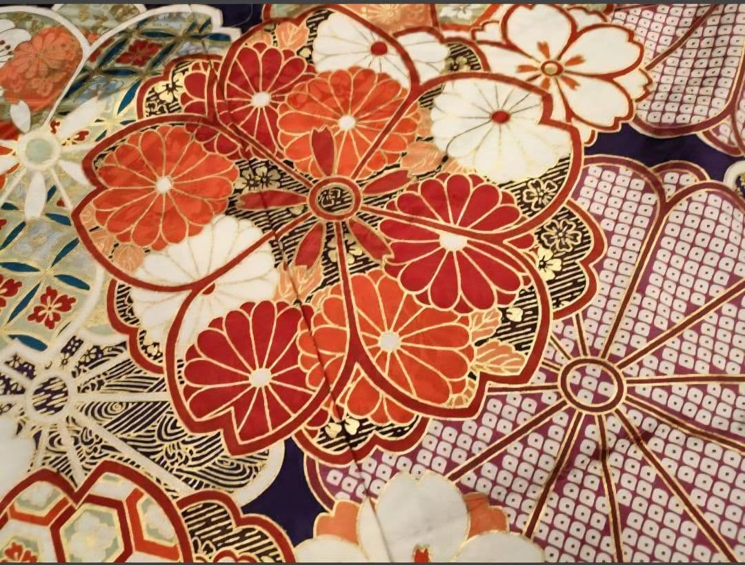 豪華振り袖・仮絵羽・未使用