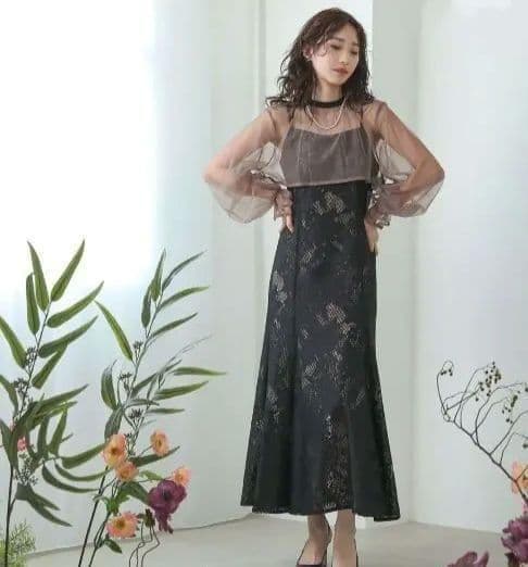 美品 kana カナ チュールボレロセット S パーティー 結婚式 お呼ばれ