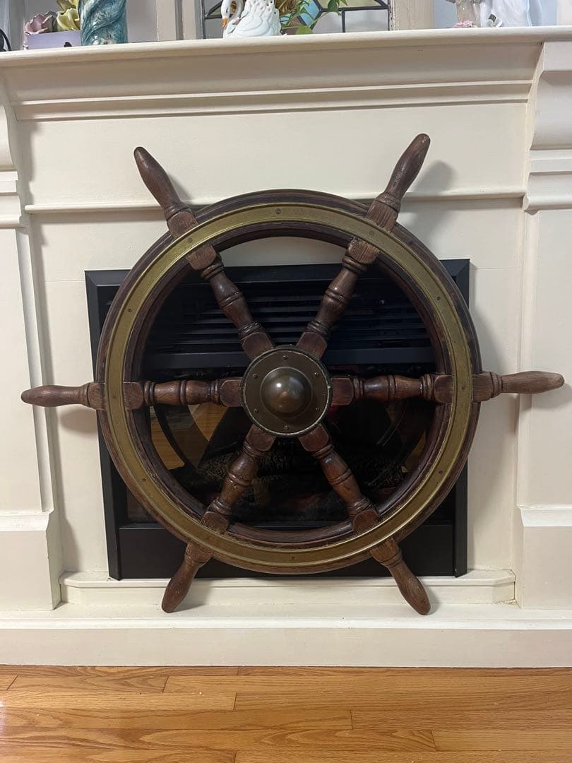 舵輪 舵 インテリア 店舗什器 ヴィンテージ