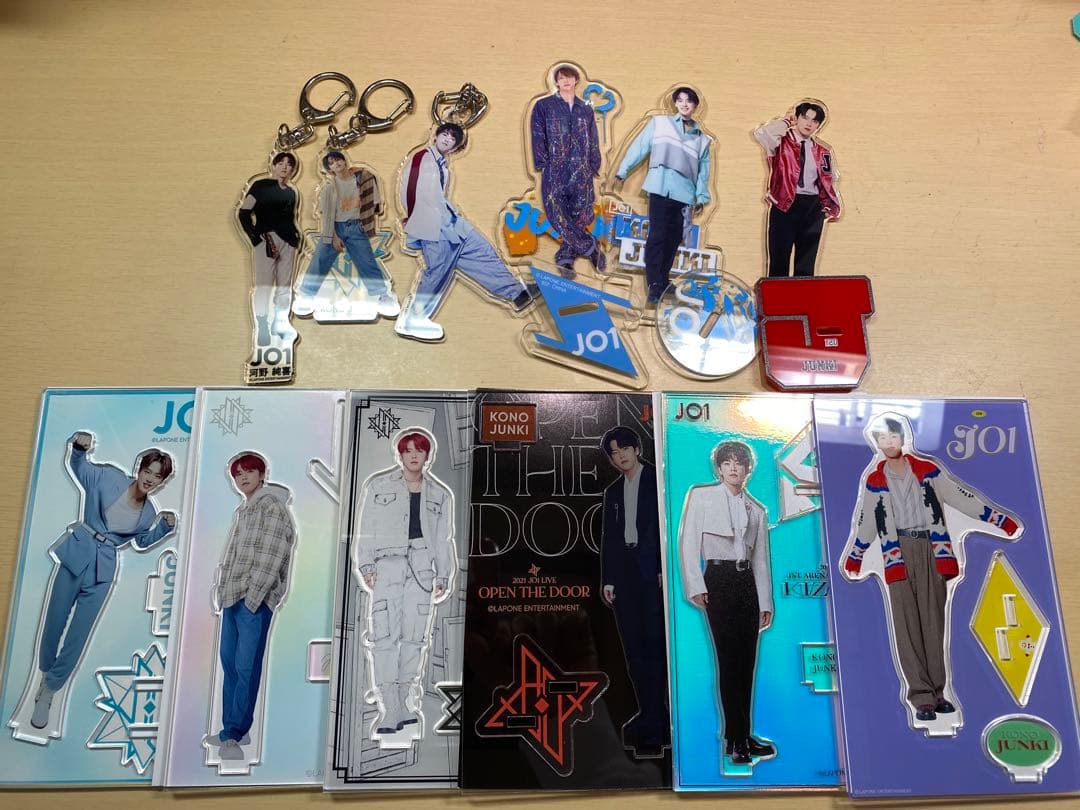 JO1 河野純喜アクリルスタンド アクリルキーホルダー セット