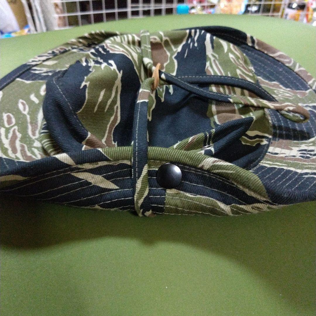 ベトナム戦☆タイガーストライプ☆ カウボーイ HAT ☆