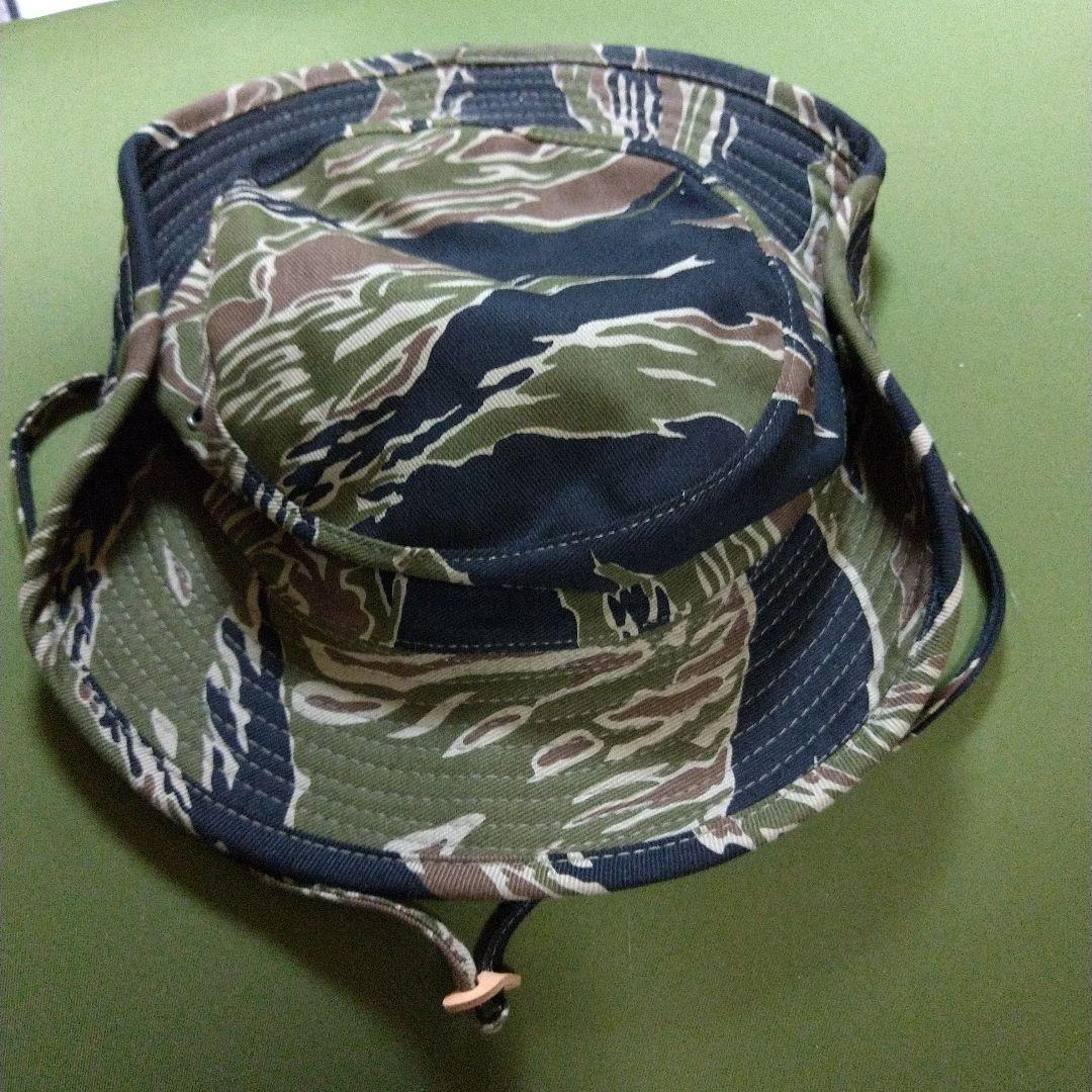 ベトナム戦☆タイガーストライプ☆ カウボーイ HAT ☆