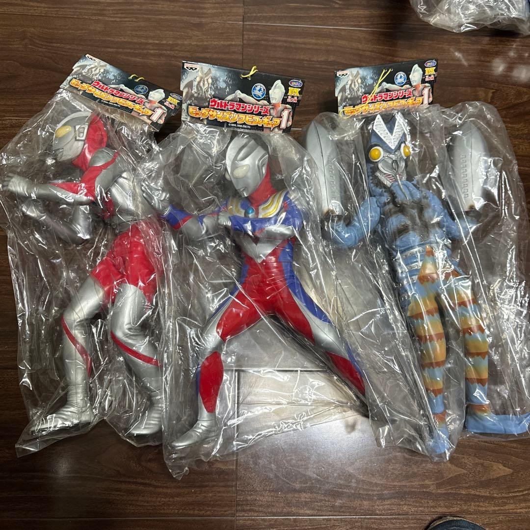 ウルトラマン　ビッグサイズソフトビフィギュア 1〜5 全種　１３体
