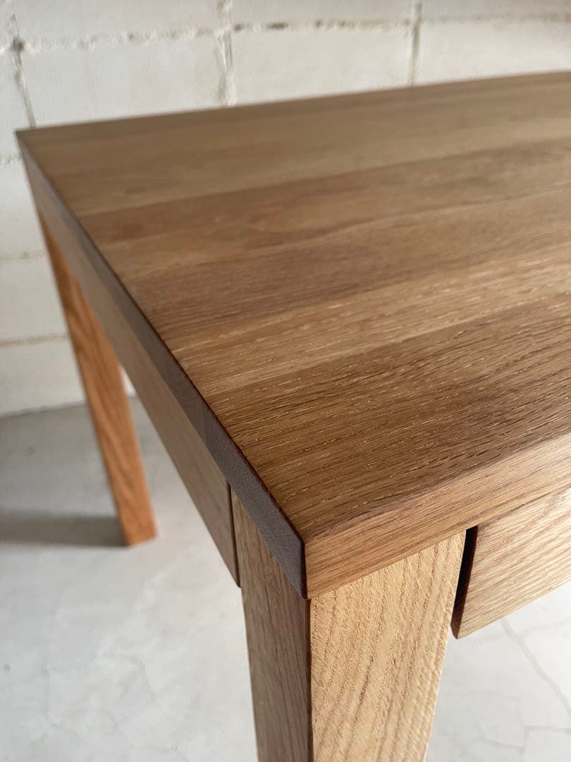 専用　美品　MUJI無印良品　ダイニングテーブル　オーク無垢　椅子２脚3点セット