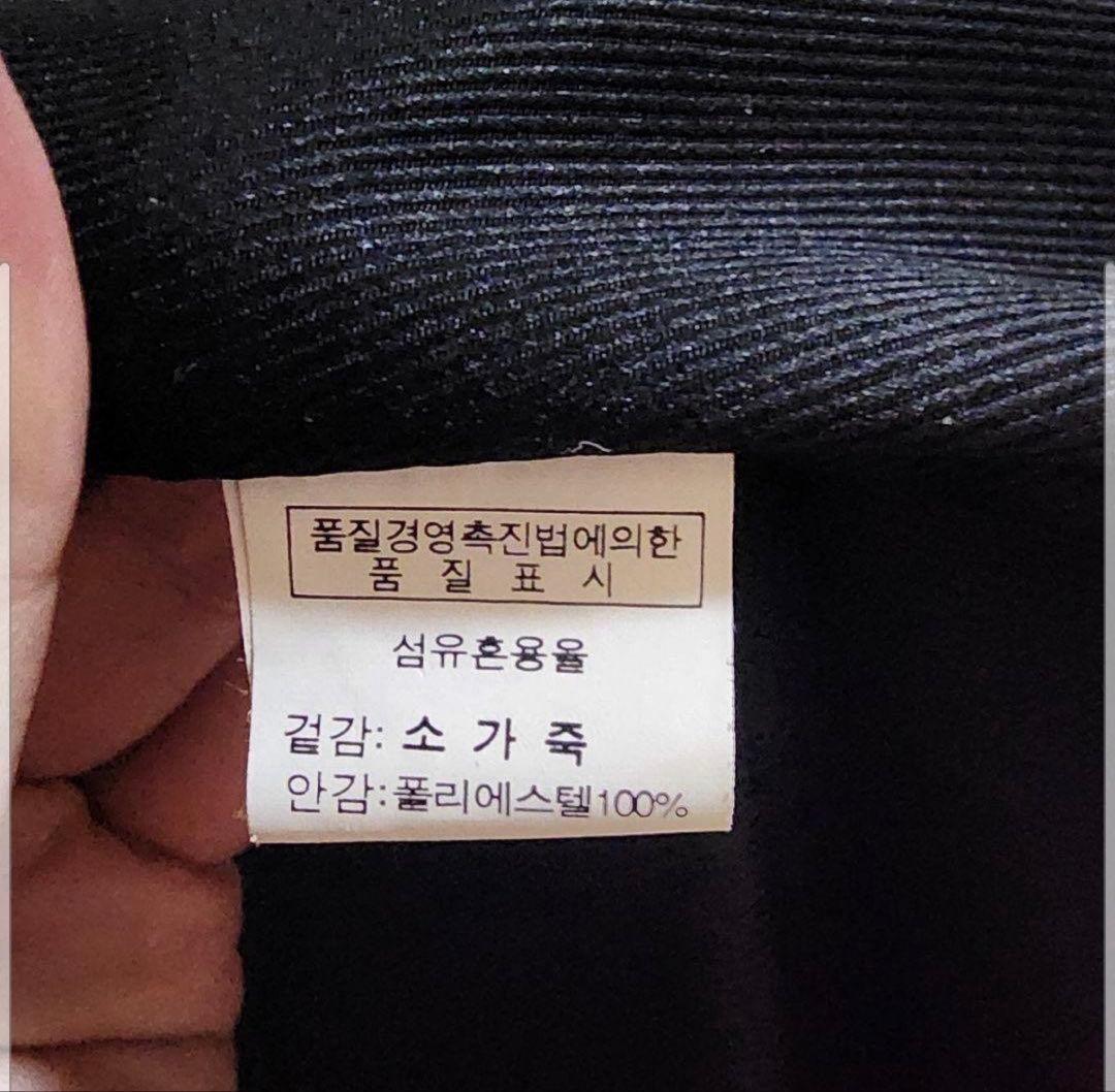 韓国製　クロスモチーフ　レザージャケット　M シングルライダース