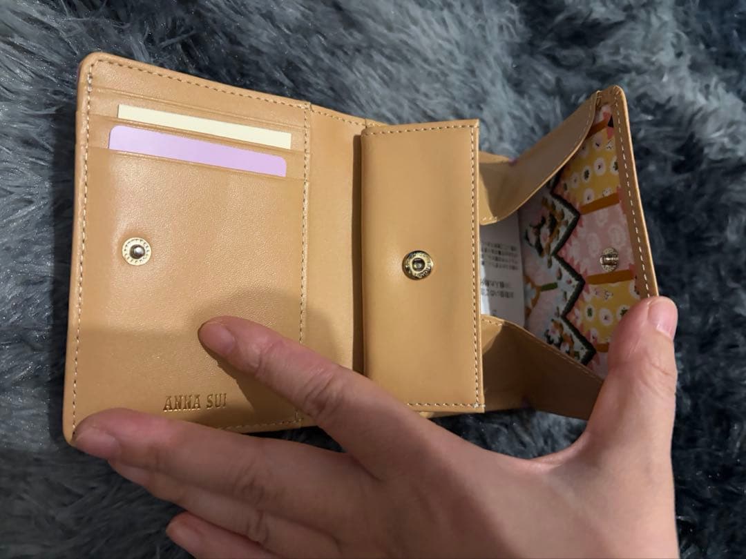 anna sui インザハート 2つ折り財布