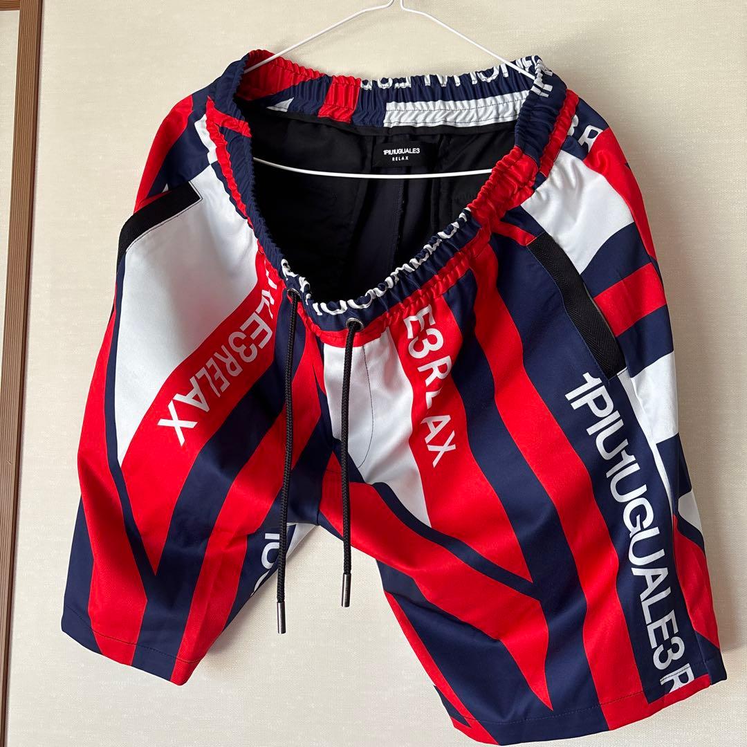 IPUIGUALE3 ストライプ フルジップジャケット上下セット