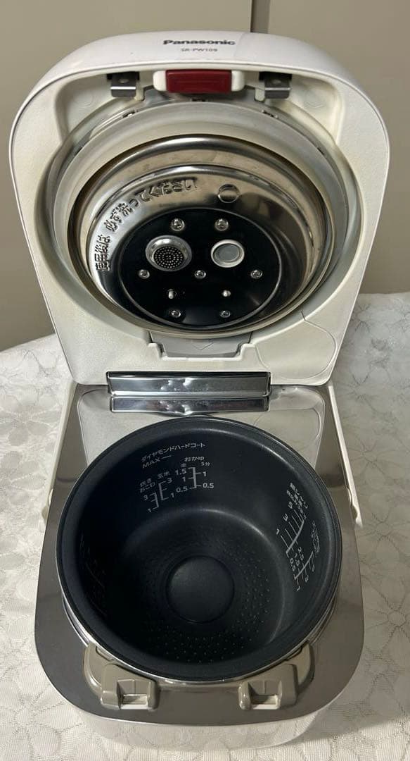 Panasonic SR-PW109 Wおどり炊き可変圧力IHジャー炊飯器５合炊