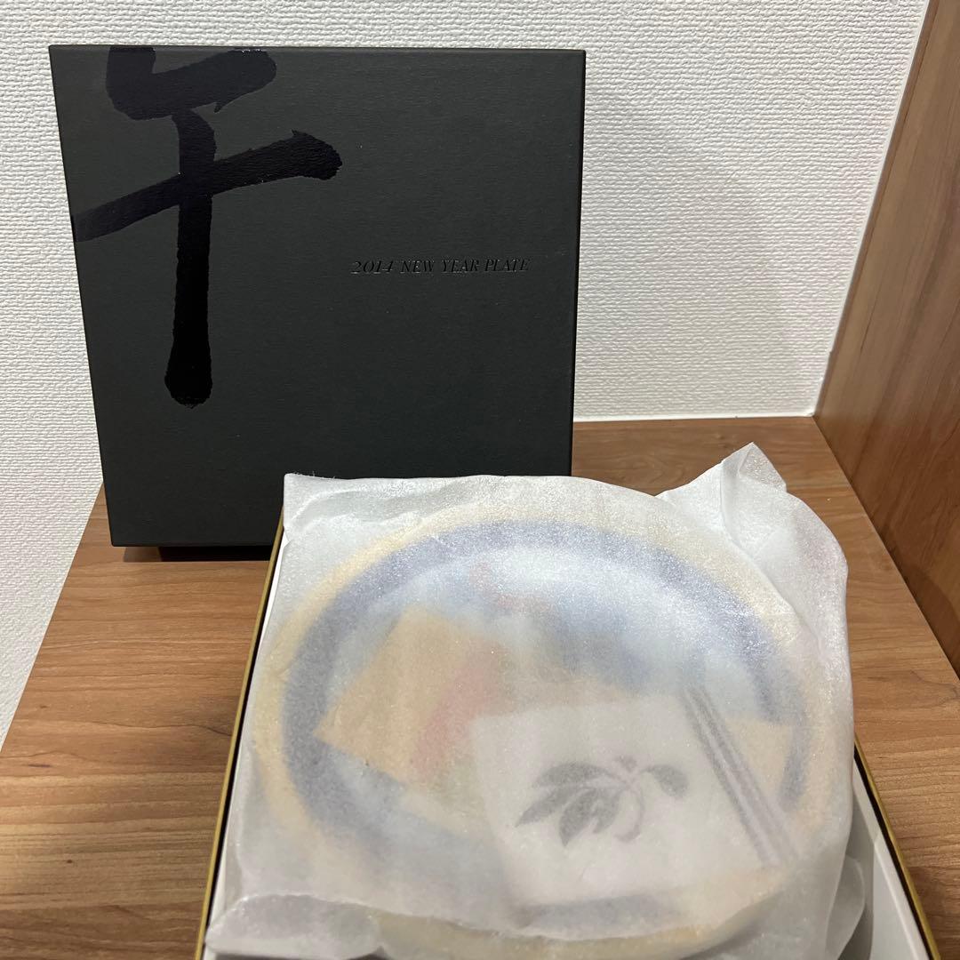 ☆未使用　香蘭社　2013〜2017年　巳牛未申酉イヤープレート5枚セット