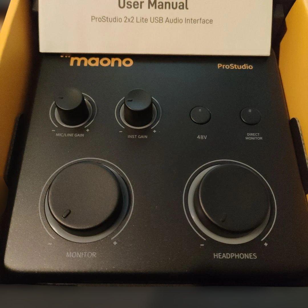 新品❤オーディオインターフェース オーディオミキサー XLR入力 ルーティング