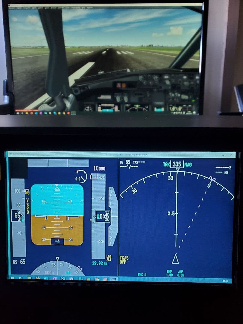 フライトシミュレーター　MFDユニット