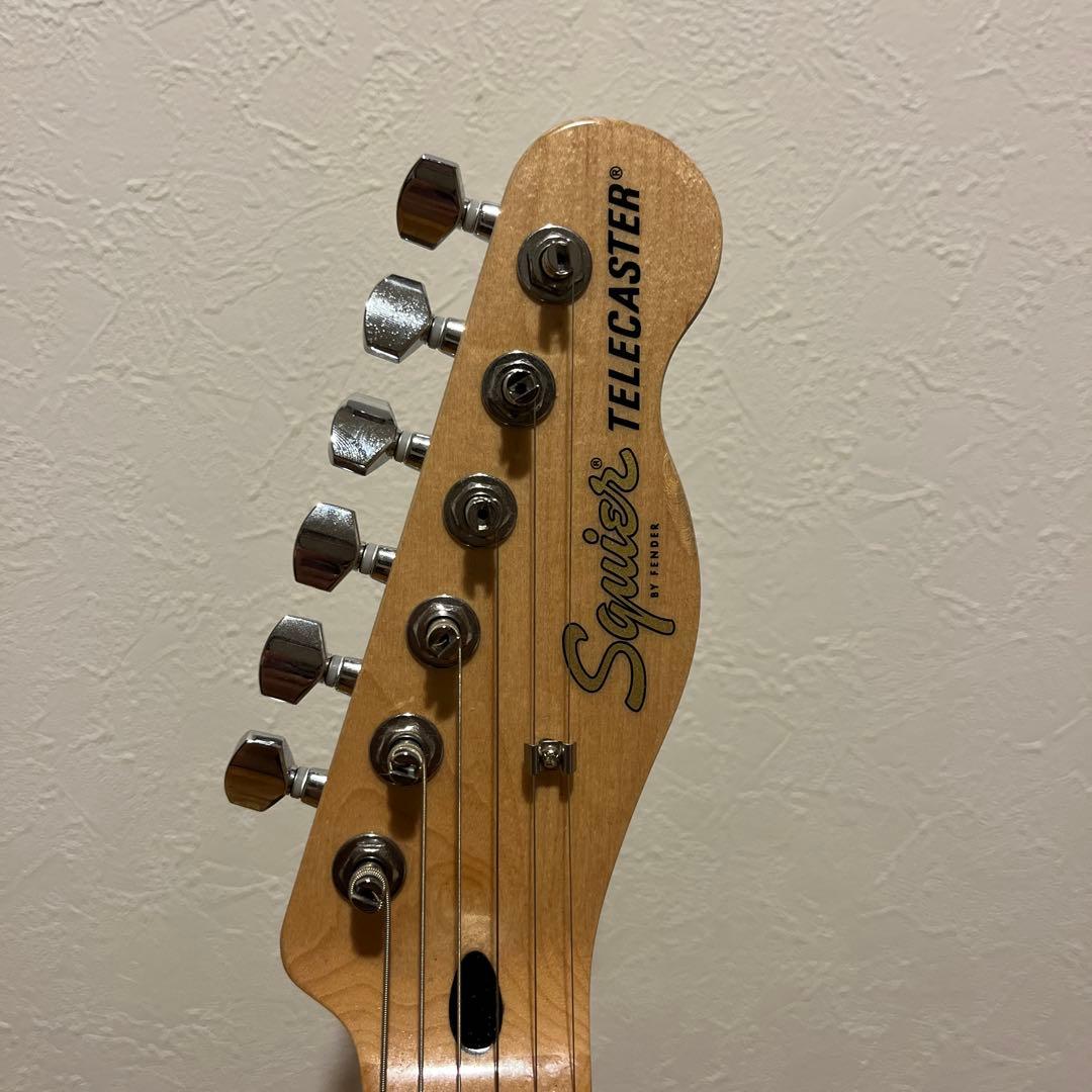 Squier テレキャスターデラックス　アベフトシ風カスタム エレキギター