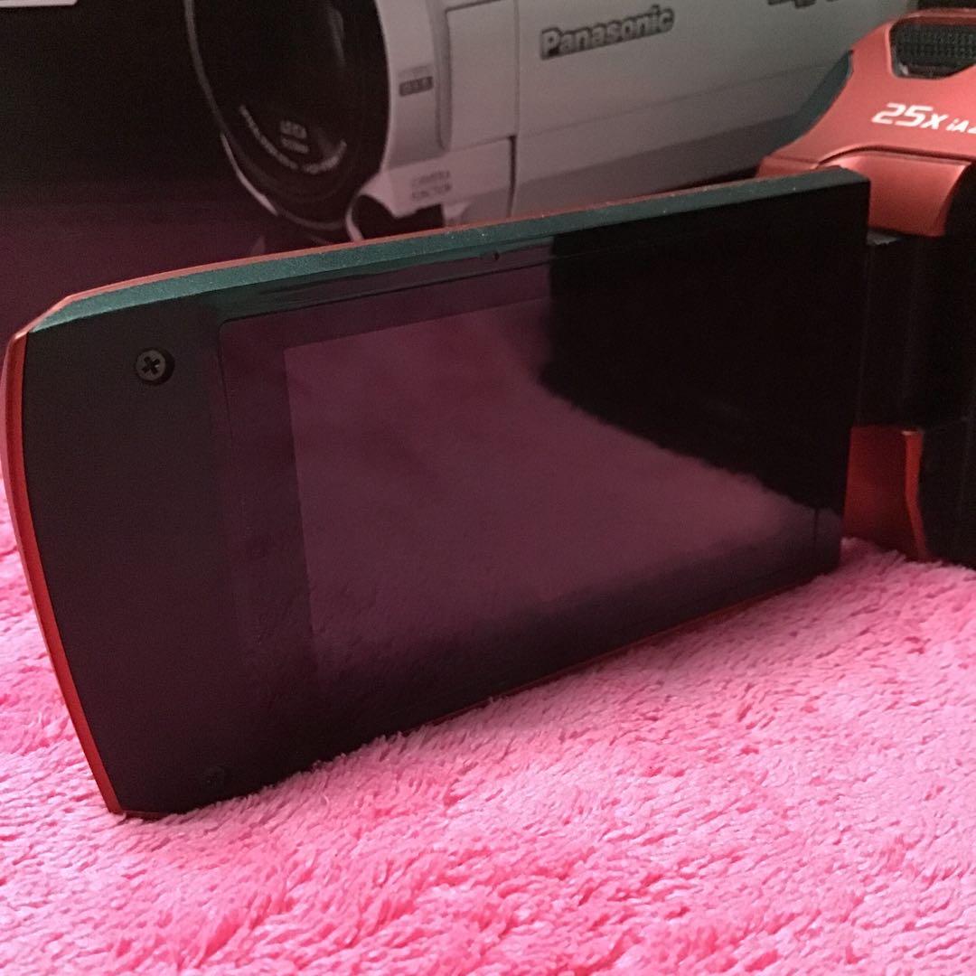 Panasonic HC-VX992MS デジタル4Kビデオカメラ レッド