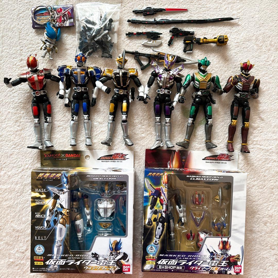 仮面ライダー電王　まとめ売り　ソフビ　ちびボイス　装着変身　フィギュア　マスコレ