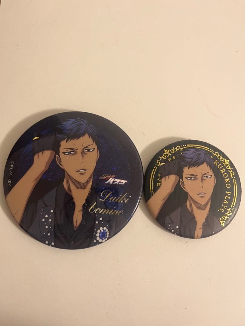 黒子のバスケ ナンジャタウン Black Style 青峰大輝 缶バッジ