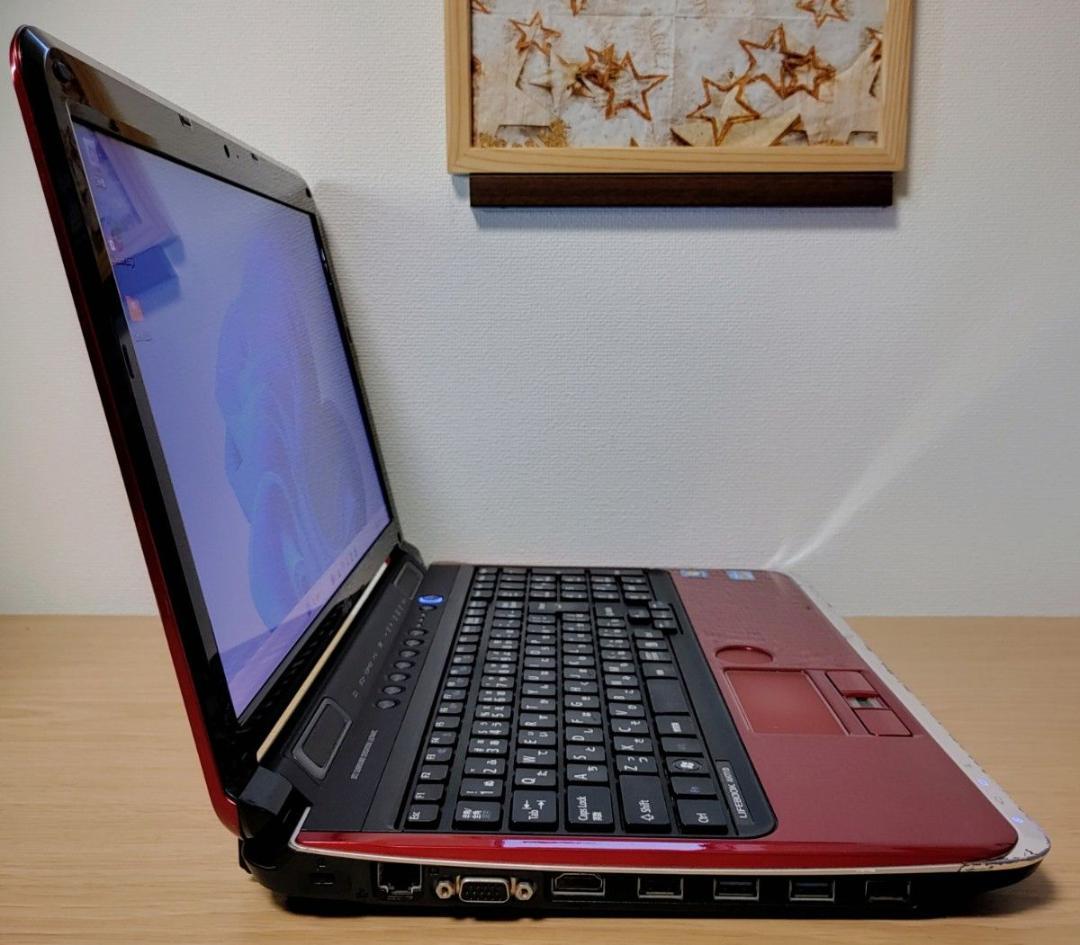 FUJITSU LIFEBOOK Corei7 メモリ16GB SSD512GB