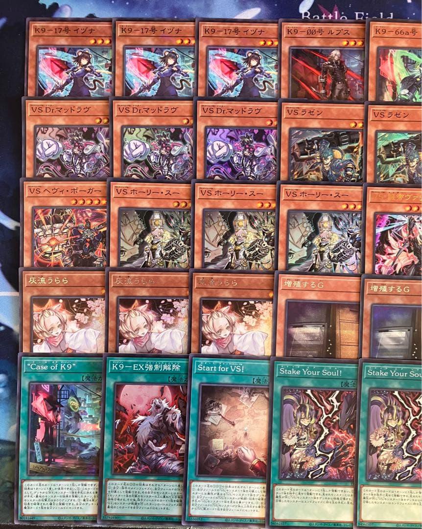 即日発送＆フォロワー様5%オフ❗️ 大会構築　高レアリティ　K9VSデッキ ④