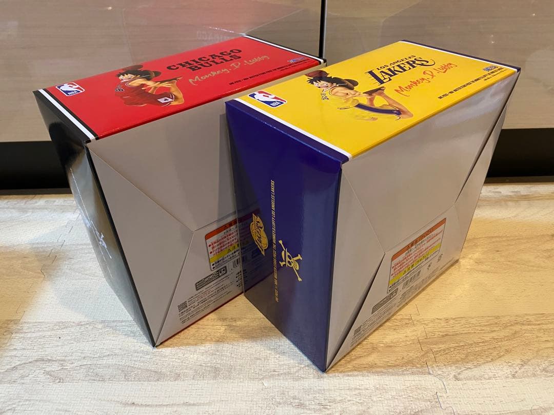 ONE PIECE レイカーズ　ブルズ　セット　NBA ワンピース　ルフィ