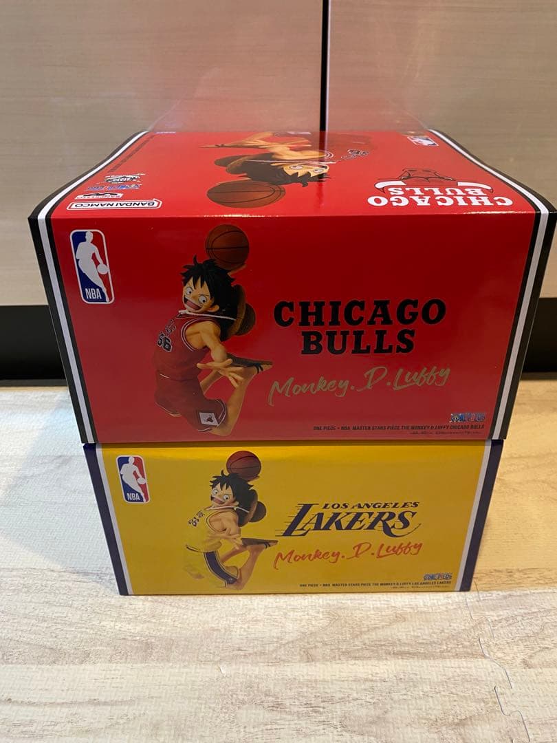 ONE PIECE レイカーズ　ブルズ　セット　NBA ワンピース　ルフィ