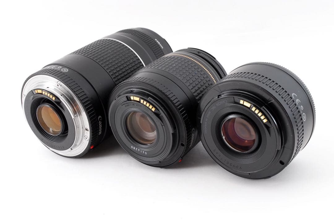 一眼レフカメラcanon kiss x9 標準&望遠&単焦点トリプルレンズセット