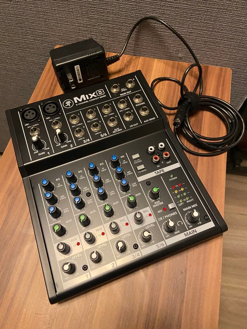 MACKIE MIX8 アナログミキサー