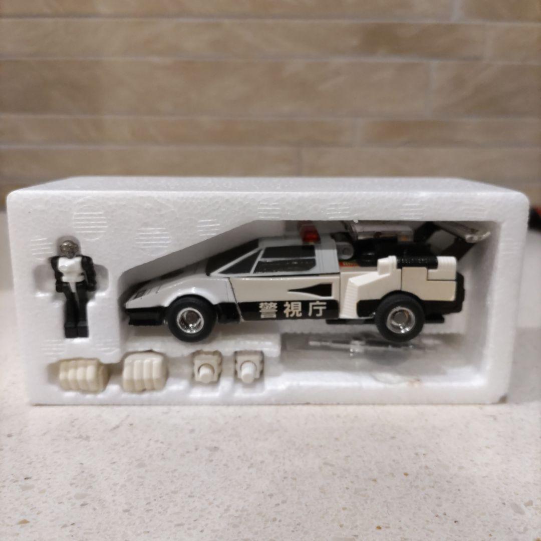 ダイアクロン　カーロボット　No.3 カウンタックLP500S　パトカータイプ