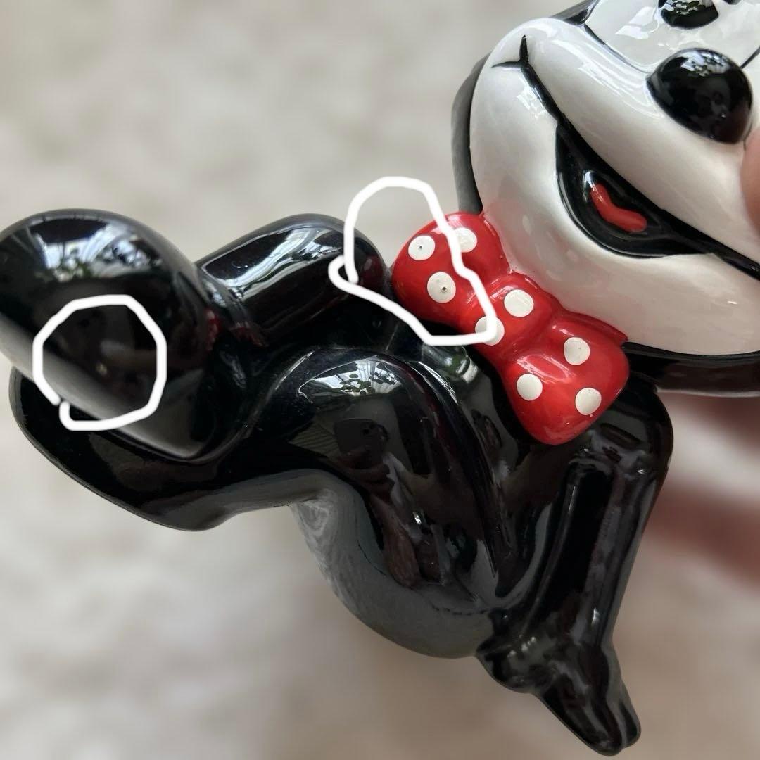 週末値下げFelix the cat フィリックス　陶器　貯金箱　レトロ1987