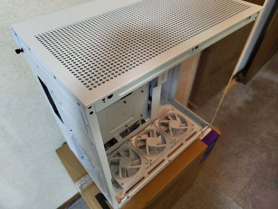 NZXT H9 FLOW ホワイト PCケース White 白