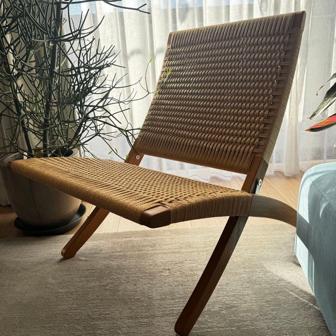 カールハンセン＆サン　MG501キューバチェアペーパーコード オイル仕上げ