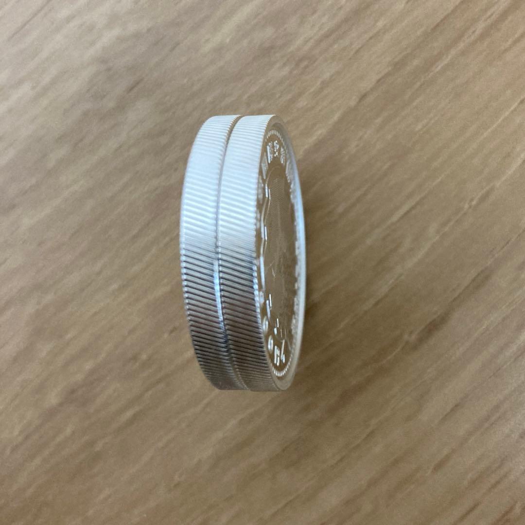 造幣局 純銀銀貨2枚