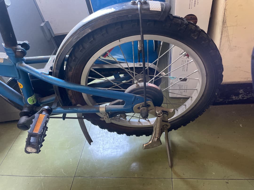 Jeep ジュニアサイクル 青 バスケット付き