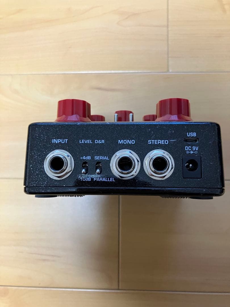 nux delay+reverbエフェクター