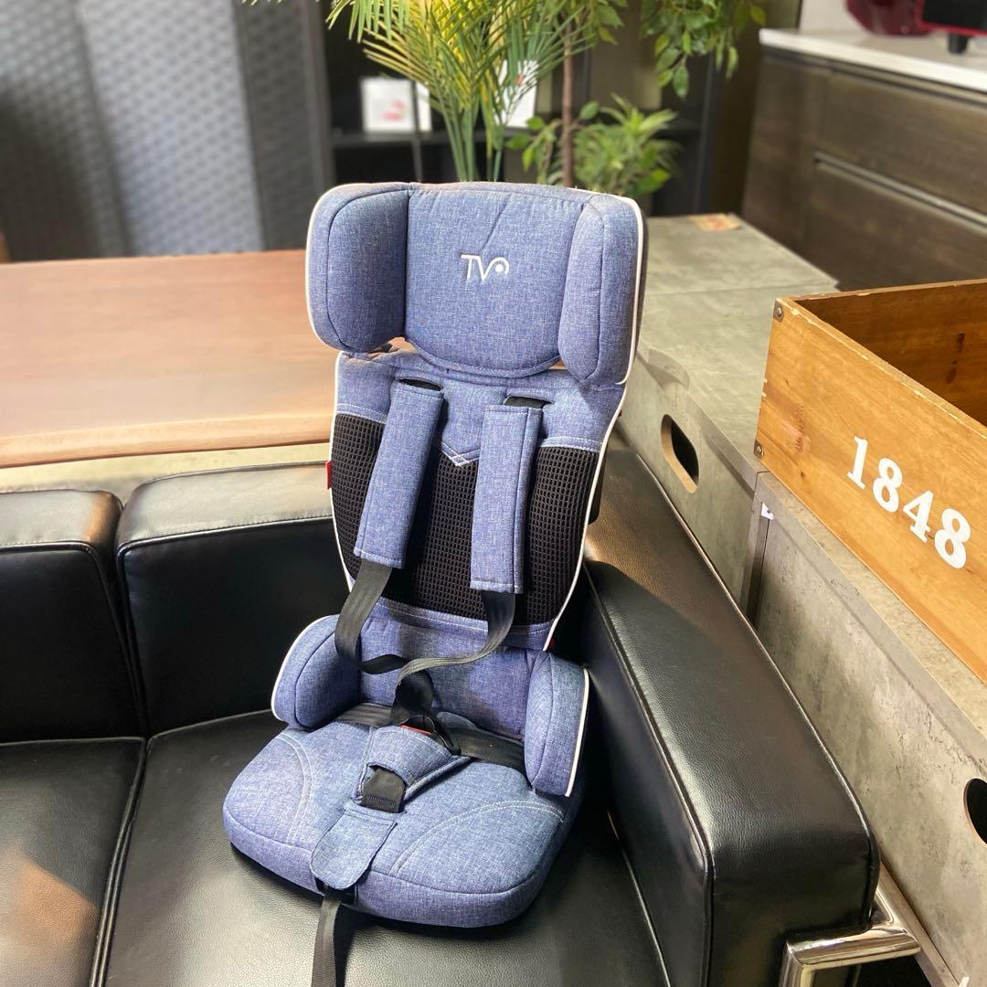 美品⭐️日本育児　 トラベルベストEC+（イーシープラス） デニム　ジュニアシート
