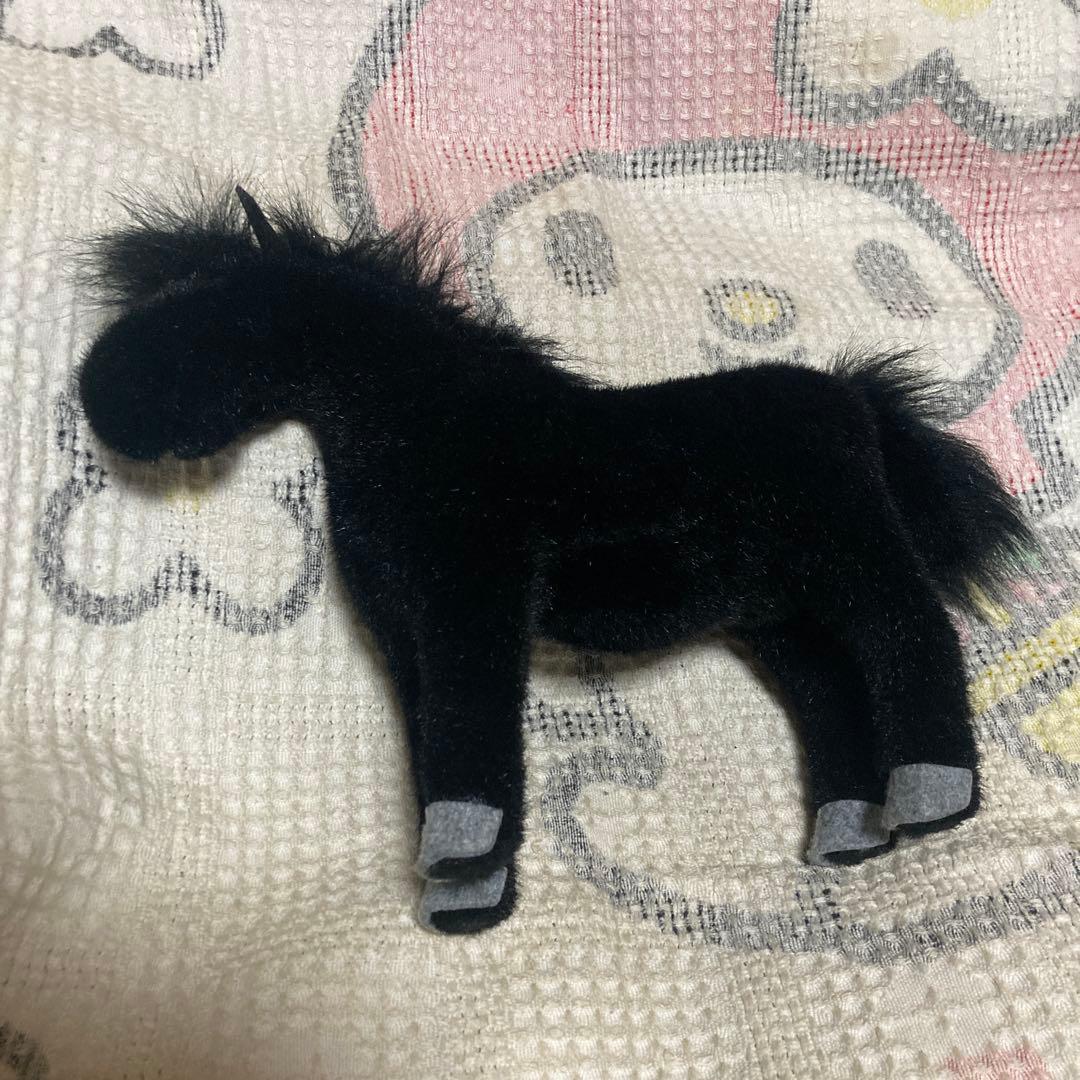 やまね工房　ウマ　ぬいぐるみ　中古品　落合けいこ　レア