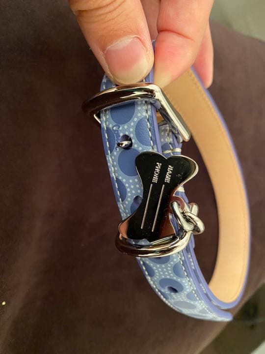 【新品•未使用】超レアCoach 犬用首輪 サイズM