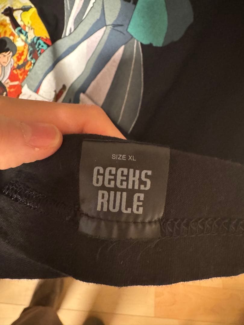 Geeks rule Lupin the third ギークスルール　xl