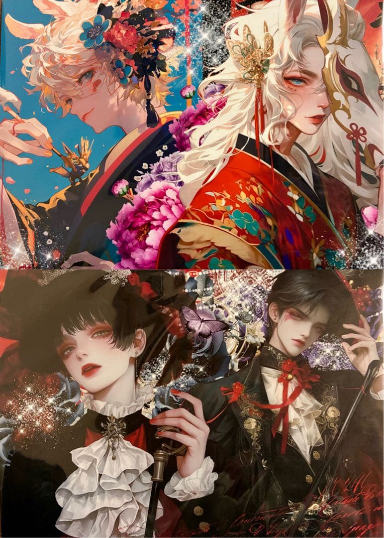 ニャム ONLYONE様 デザインペーパー コラージュシート