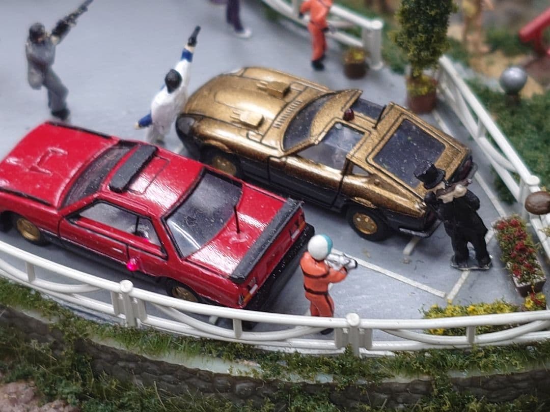 1/150ジオラマBトレ用。