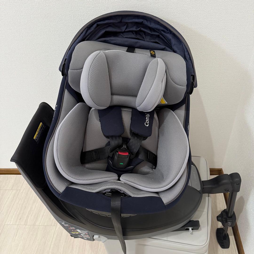 【極美品】Combi コンビ クルムーヴ アドバンス エッグショックISOFIX