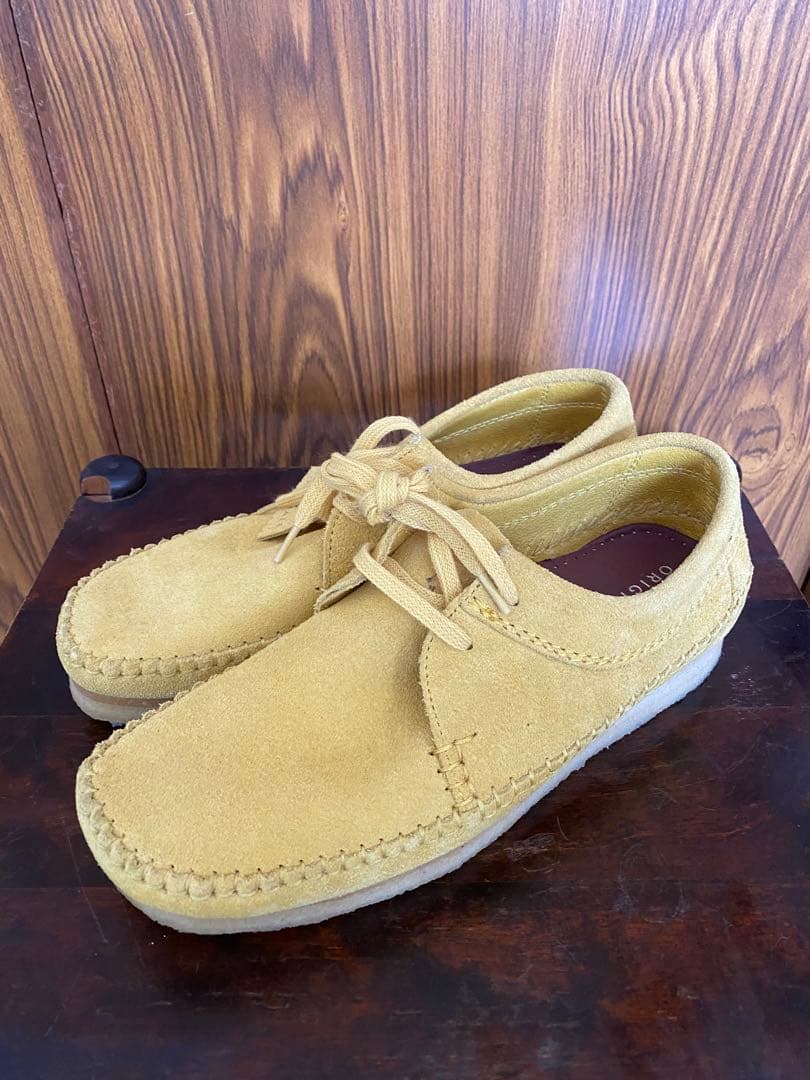 Clarks Weaver/クラークス ウィーバー イエローモカシン