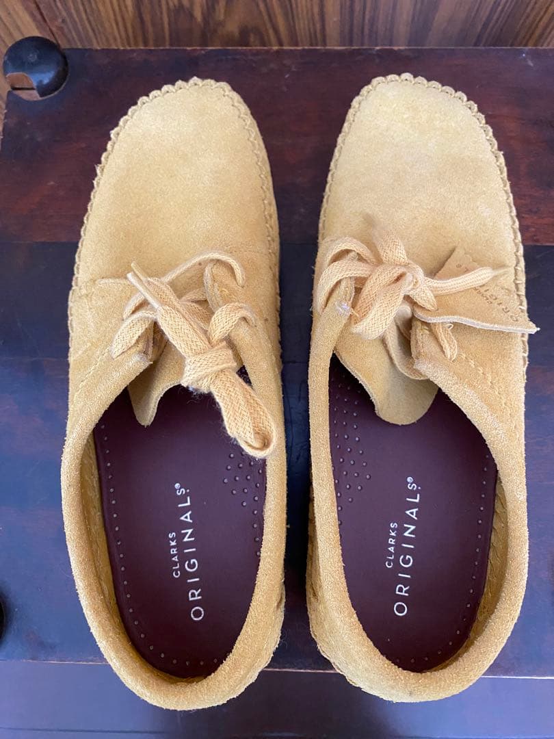 Clarks Weaver/クラークス ウィーバー イエローモカシン