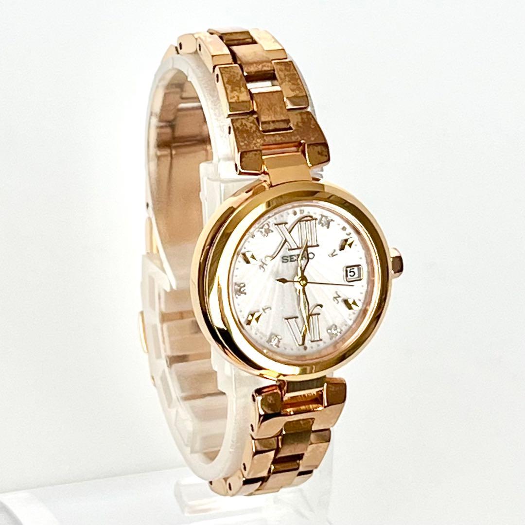 セイコー SEIKO ルキア レディース 腕時計 稼働 電波ソーラー s2047