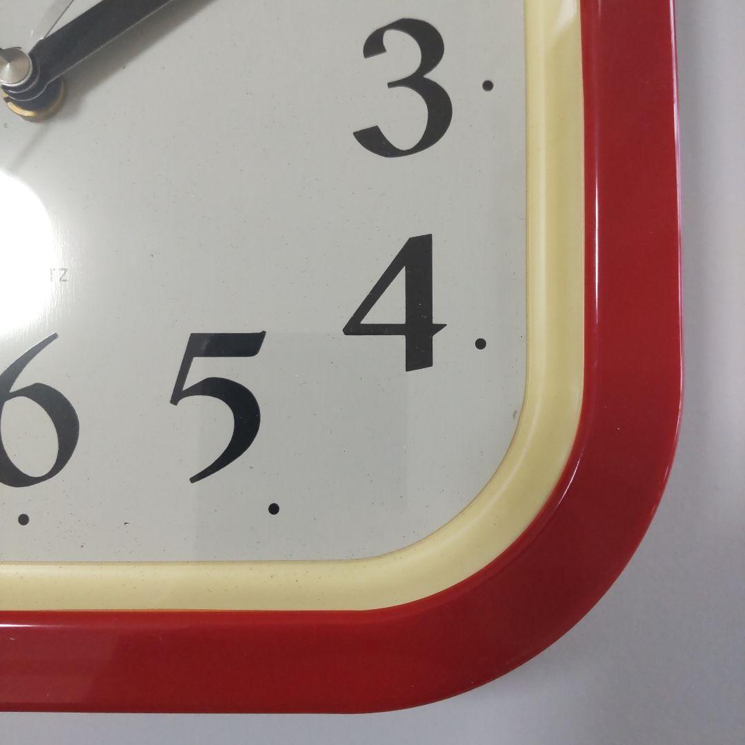 【動作品】Jeco 壁掛け時計 昭和レトロ ミッドセンチュリー アンティーク